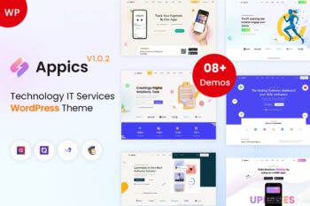 Appics - Uygulama Tanıtımı İçin WordPress Teması