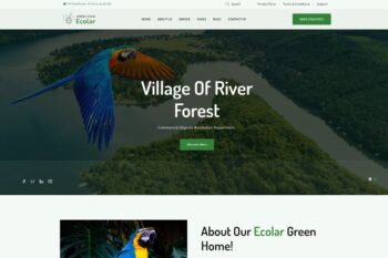 Ecolar - Çevre ve Ekoloji WordPress Teması