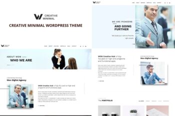 WON Yaratıcı Minimal WordPress Teması