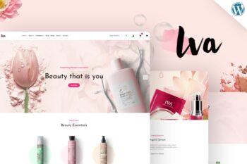 Iva - Güzellik Kozmetik Mağazası WordPress Teması