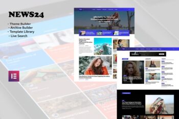 News24 - Elementor Blog Dergisi