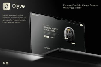 Olyve - Kişisel Portfolyo WordPress Teması