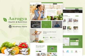 Aarogya | Beslenme, Kilo Verme WordPress Teması