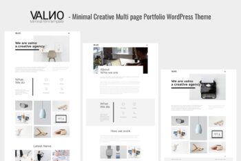 Valno - Yaratıcı Portföy WordPress Teması