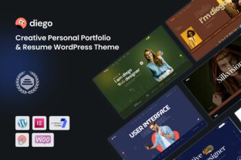 Diego - Yaratıcı Portföy WordPress Teması