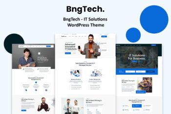 BngTech - BT Çözümleri WordPress Teması