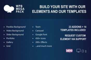 WPBakery Mega Paketi - Eklentiler ve Şablonlar
