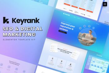 Keyrank - SEO ve Dijital Pazarlama Ajansı Şablon Seti