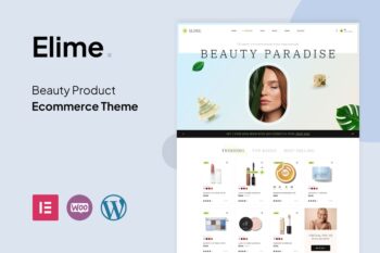 Elime - Çok Amaçlı Kozmetik ve Moda WordPress