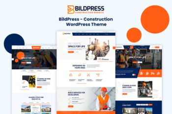 BildPress - İnşaat WordPress Teması + Sağdan Sola Desteği