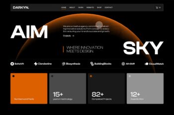 Darkyn - Yaratıcı Ajans WordPress Teması