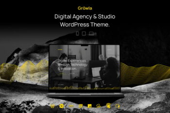 Gröwla - Dijital Ajans ve Stüdyo WordPress Teması