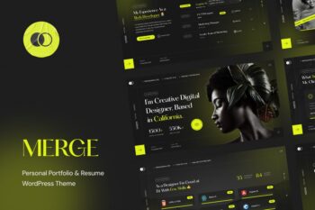 Merge - Kişisel Portföy ve CV WordPress Teması
