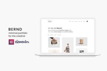 Bernd - Minimal WordPress Portföy Teması