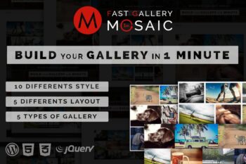 Hızlı Galeri Mozaik - Wordpress Eklentisi